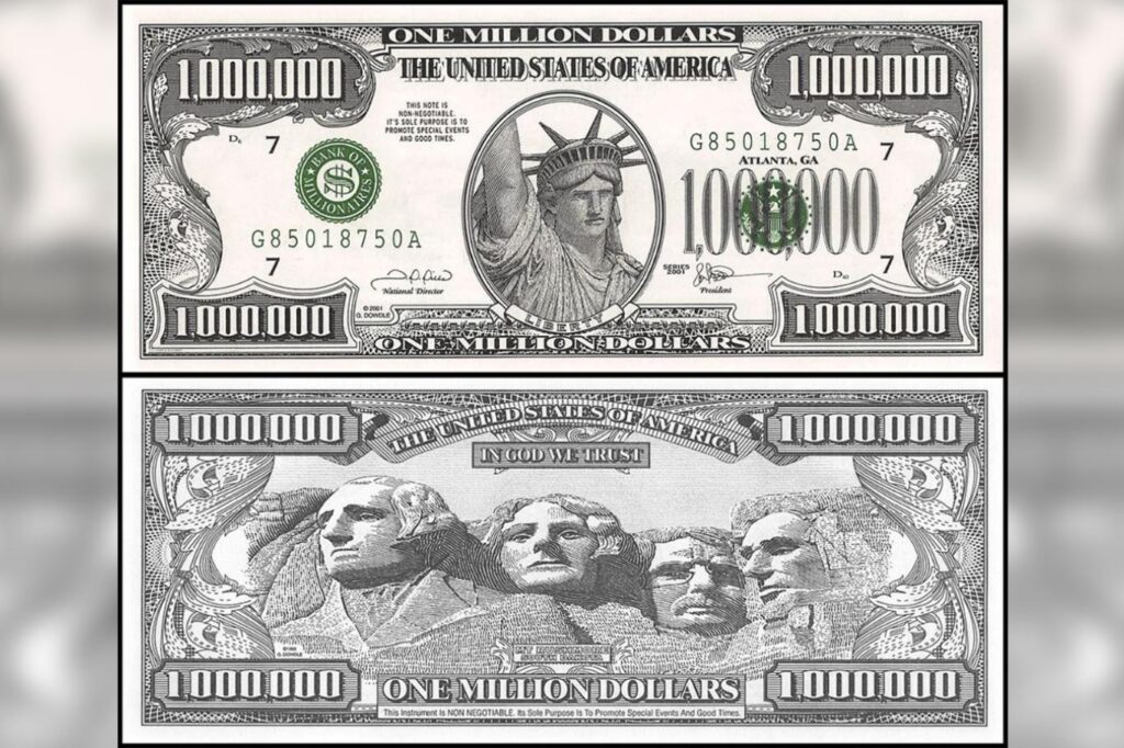  1 Milliyon Dolarlık Banknot! 1-milliyon-dolarlik-banknot-1024x682
